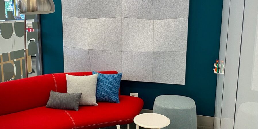 Incorporating Acoustic Solutions to Limit Noise in a Busy Space