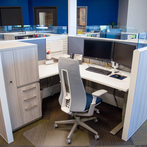 Office Furniture at an Insurance Company Headquarters in Idaho