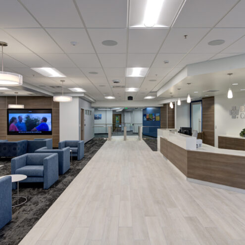 Office Furniture at an Insurance Company Headquarters in Idaho
