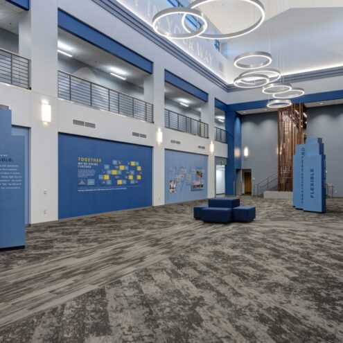 Office Furniture at an Insurance Company Headquarters in Idaho