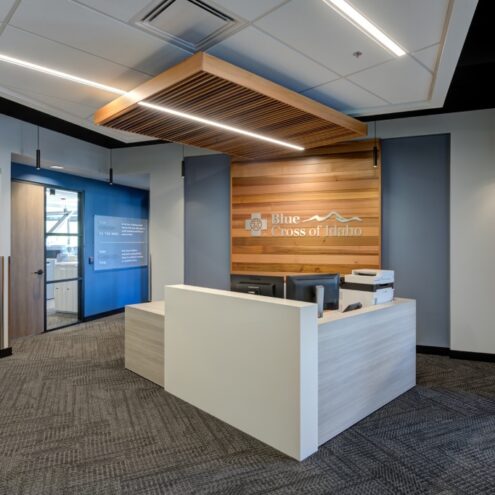 Office Furniture at an Insurance Company Headquarters in Idaho