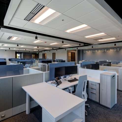 Office Furniture at an Insurance Company Headquarters in Idaho