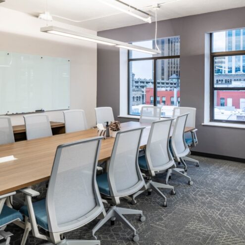 Conference Room Furniture in a Technology Company Office in Kennewick