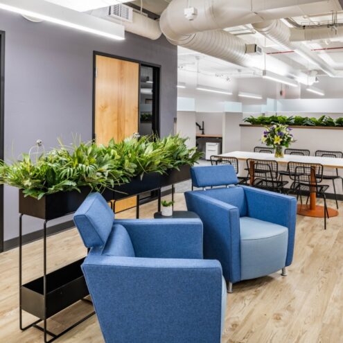 Lounge Furniture in a Technology Company Office in Kennewick