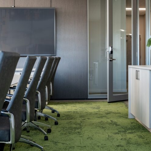 Commercial conference room Furniture in a Corporate Office in Idaho