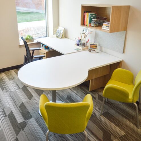 Education Furniture in a Higher Education Facility in Idaho