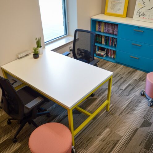 Education Furniture in a Higher Education Facility in Idaho