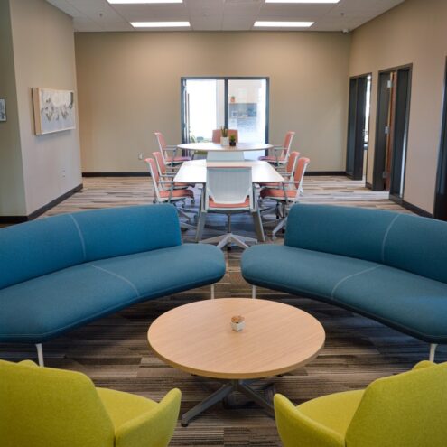 Education Furniture in a Higher Education Facility in Idaho