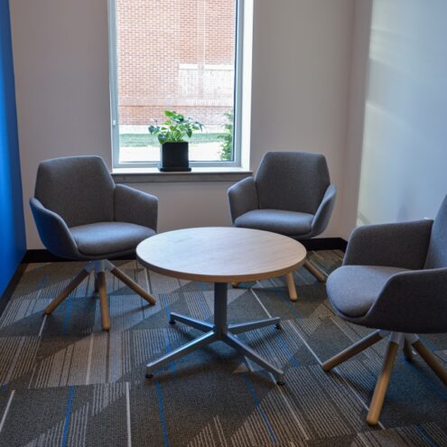Education Furniture in a Higher Education Facility in Idaho
