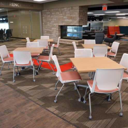 Education Furniture in a Higher Education Facility in Idaho