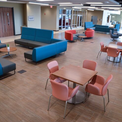 Education Furniture in a Higher Education Facility in Idaho