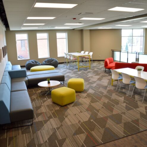 Education Furniture in a Higher Education Facility in Idaho