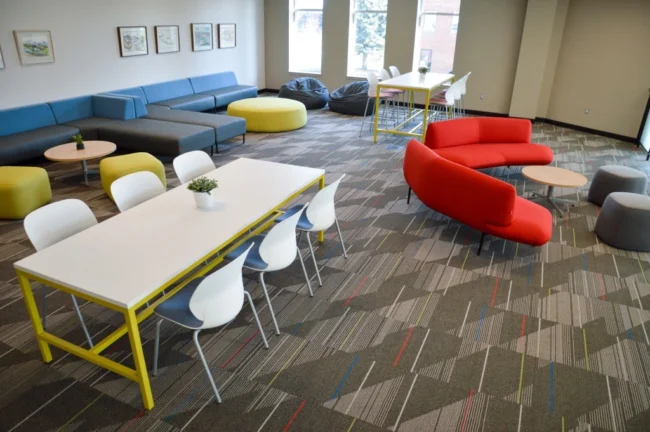 Education Furniture in a Higher Education Facility in Idaho