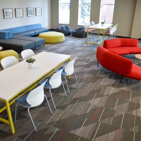 Education Furniture in a Higher Education Facility in Idaho