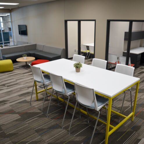 Education Furniture in a Higher Education Facility in Idaho