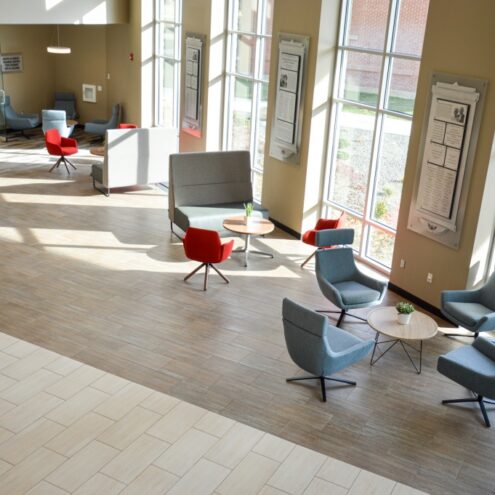 Education Furniture in a Higher Education Facility in Idaho