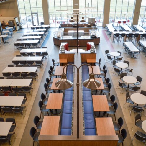 Education Furniture in a Higher Education Facility in Idaho