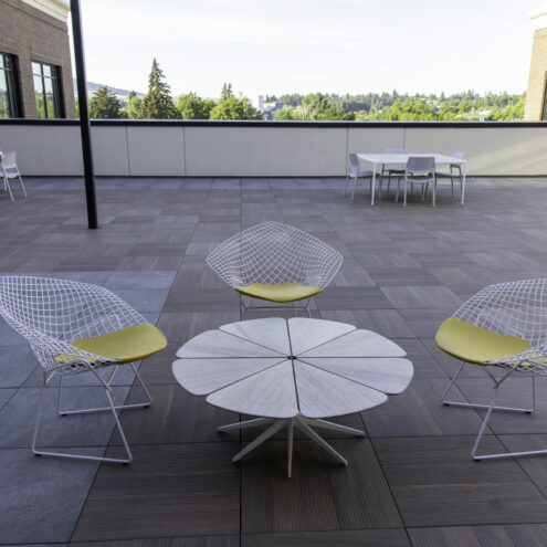 Office Furniture in a Construction Company Office in Eastern Washington