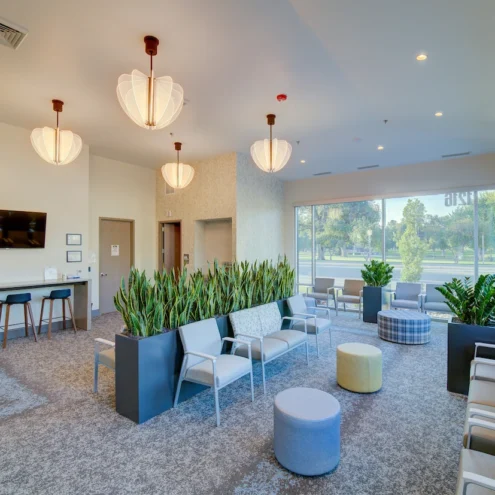 Healthcare Lobby Furniture in Medical Office in Idaho