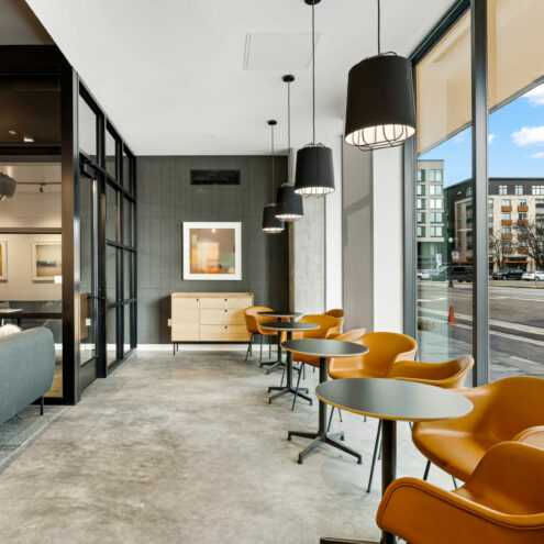 commercial furniture for lobby in residential apartment boise idaho