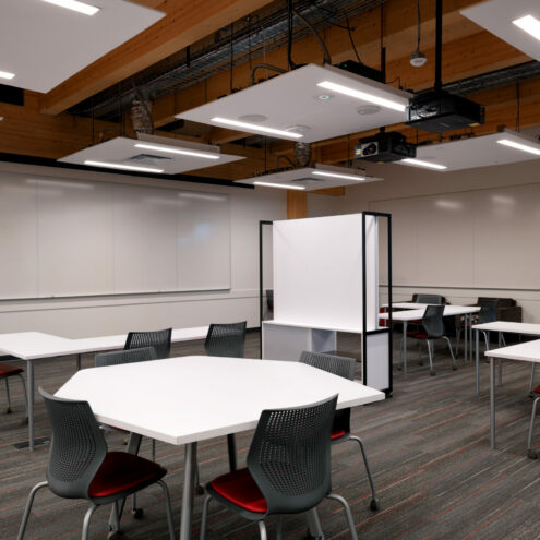 Education Furniture in a Higher Education Facility in Spokane