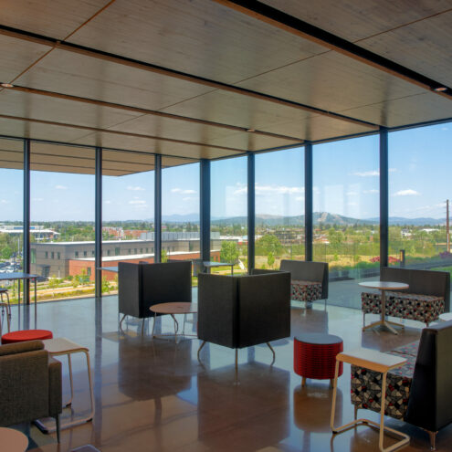 Education Furniture in a Higher Education Facility in Spokane