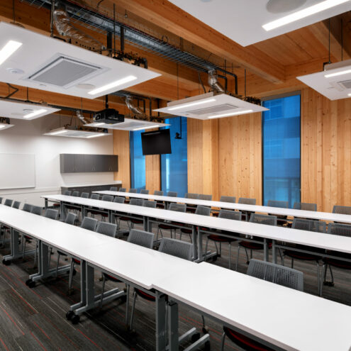 Education Furniture in a Higher Education Facility in Spokane