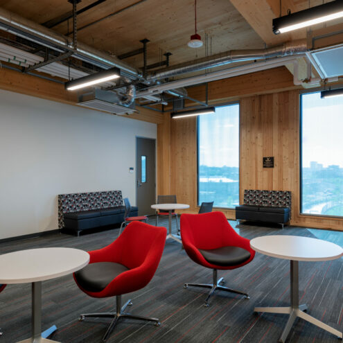 Education Furniture in a Higher Education Facility in Spokane