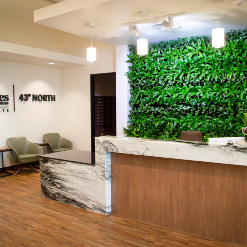 Commercial Furniture in a Real Estate Office in Boise