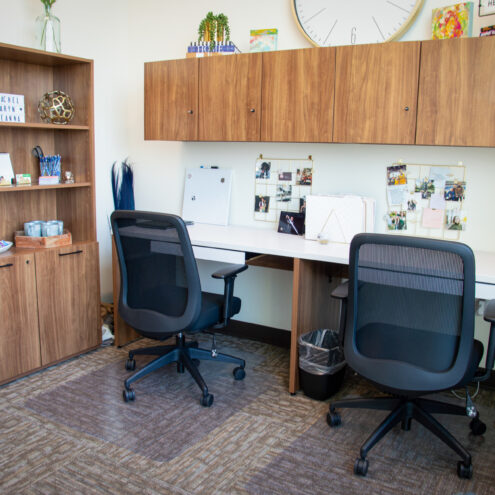 Commercial Furniture in a Real Estate Business Office in Idaho
