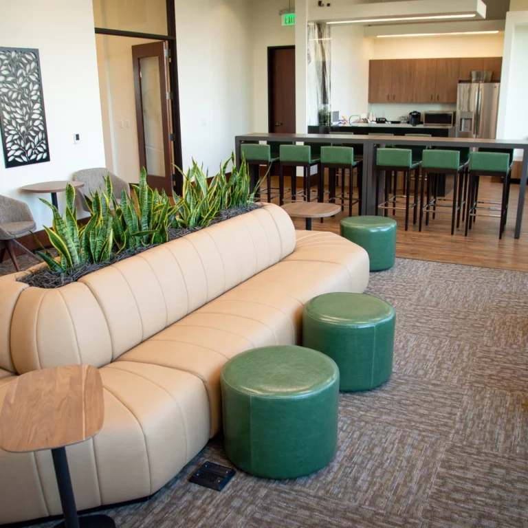 Commercial Furniture in a Real Estate Business Office in Idaho