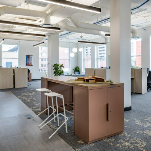 Commercial Furniture in an Architectural Firm Office in Boise