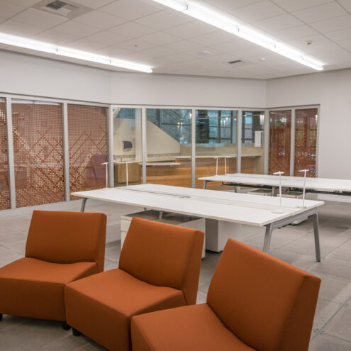 commercial furniture in a higher learning facility idaho
