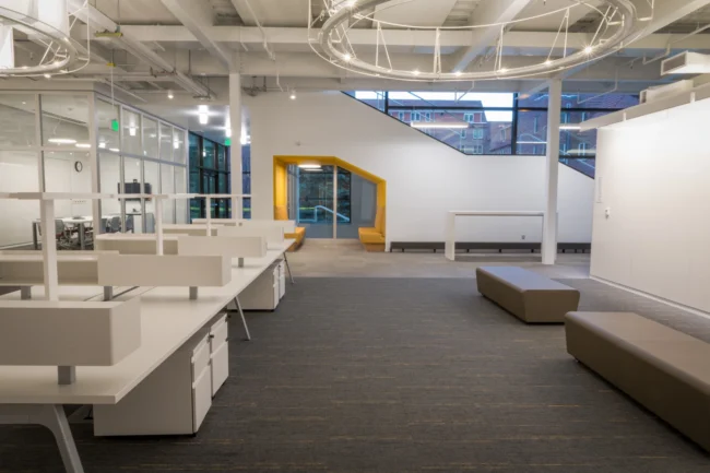 commercial furniture in a higher learning facility idaho