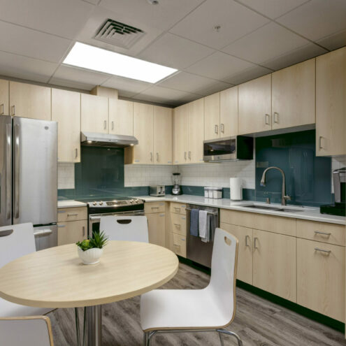 commercial furniture in break room ronald mcdonald house spokane washington