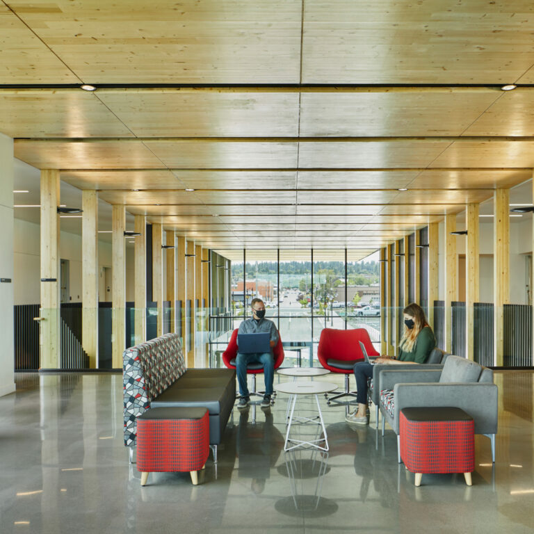 Education Furniture in a Higher Education Facility in Spokane
