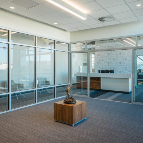 Contract Furniture in a Government Office Building in Idaho