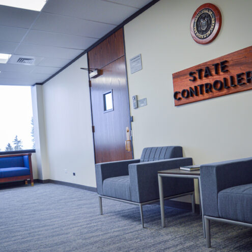 Contract Furniture in a Government Office in Idaho