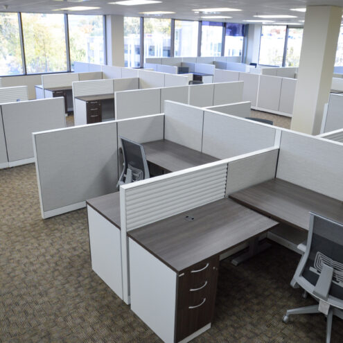 Contract Furniture in a Government Office in Idaho