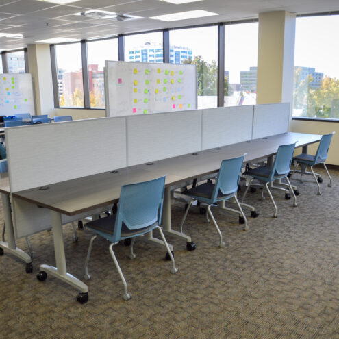 Contract Furniture in a Government Office in Idaho