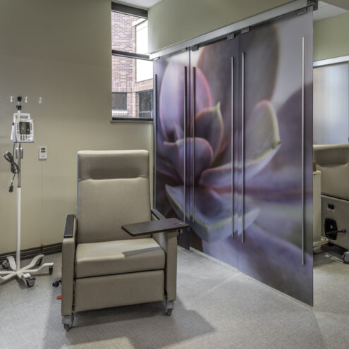 commercial furniture in exam area at medical facility nampa idaho