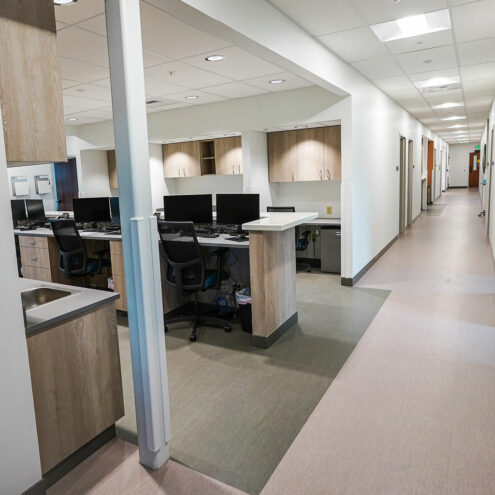commercial workstation and seating furniture for medical office in idaho