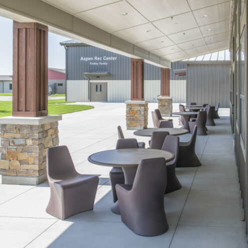 commercial outdoor seating furniture idaho youth ranch hands of promise campus boise idaho