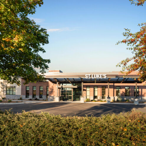exterior shot of St. Luke's Nampa Clinic Nampa Idaho