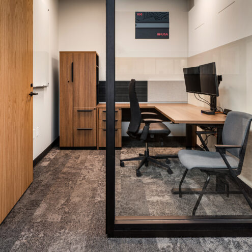 commerical office furniture at idaho outdoor field house in boise idaho