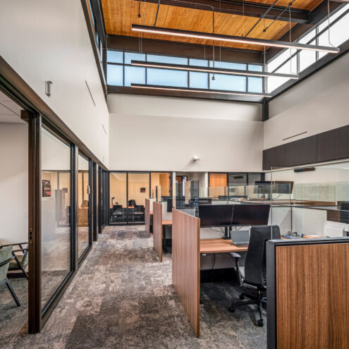commercial work station furniture at idaho outdoor fieldhouse in boise idaho