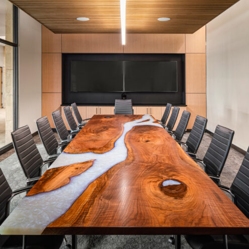 commercial conference room furniture at idaho field house in boise idaho