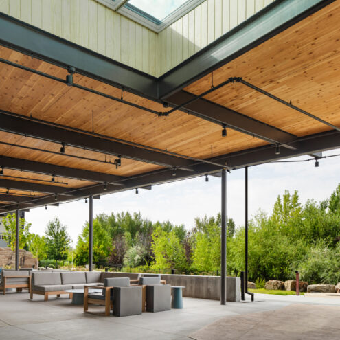 outdoor commercial furniture at the idaho outdoor fieldhouse boise idaho