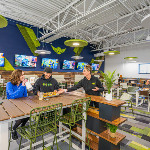 commercial furniture at sports facility in meridian idaho