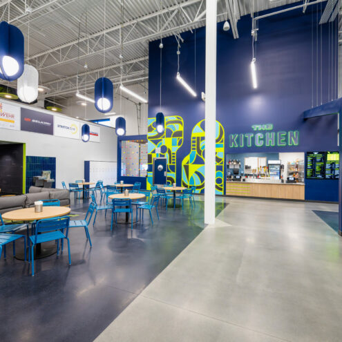 commercial furniture at sports facility in boise